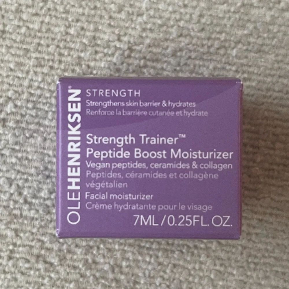 Ole Henriksen Strength Trainer Peptide Boost Moisturizer 7ml. Travel Size